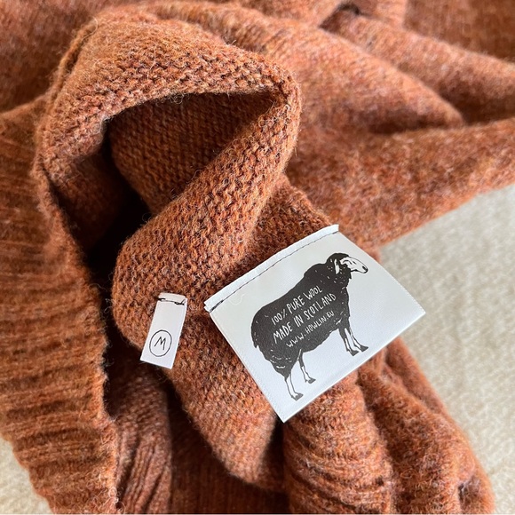 Howlin brown textured wool sweater - Picture 6 of 14